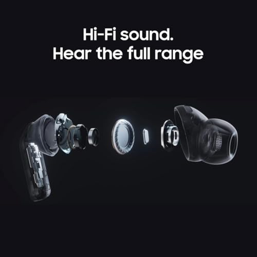 Image of Samsung Galaxy Buds4 Pro (White) in-Ear Wireless Earbuds with Hi-Fi Audio | Adaptive ANC 2.0 and EQ 2.0 | 2-Way Speaker | 360-Audio | Voice Detect | Live Translation | Head Gesture | IP57