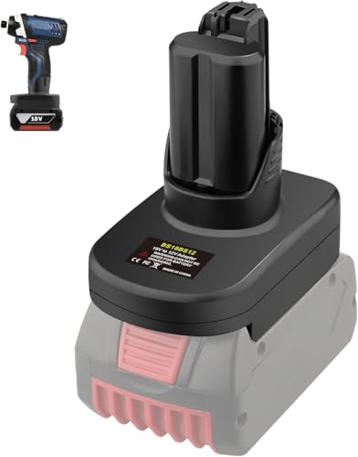 BS18BS12 - Adaptador de batería para Bosch de 18 V a 12 V, para B...