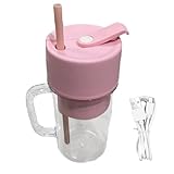 Botella de licuadora de batidos - 400 ml de mezclador de jugo de fruta | Jugo de frutas pequeñas fabricante de vaso | Licuadora de jugo miini de mano | Licuadora de tamaño personal miini recargable, l