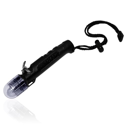 Luz LED estroboscópica de buceo para evitar la pérdida de orientación en aguas oscuras y cuevas