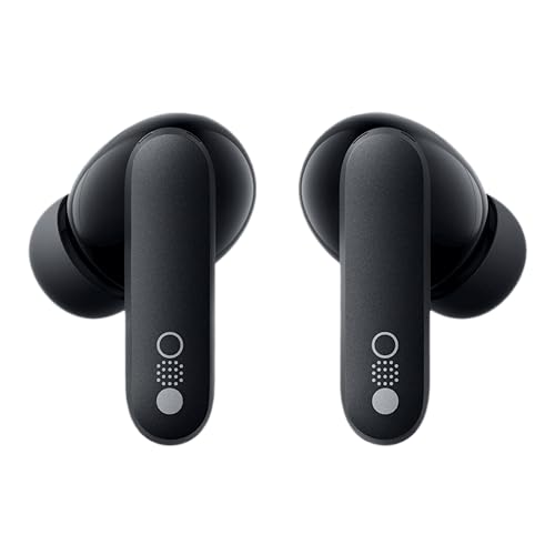 Image of CMF BY NOTHING Buds Pro TWS Earbuds, 45 dB Hybrid ANC, 10 mm Drivers, Ultra Bass, 39 Hrs Playtime, IP54, Bluetooth 5.3, Fast Charging, Clear Calls with 6 Mics, Low Latency Mode for Gaming (Dark Grey)