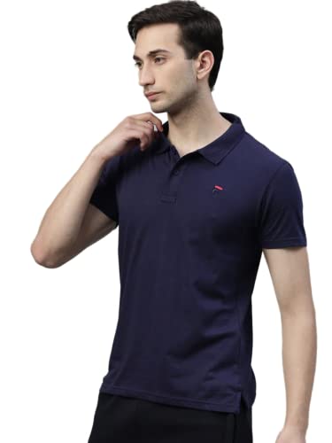 Image of Fila Men's Solid Regular Fit Polo Shirt