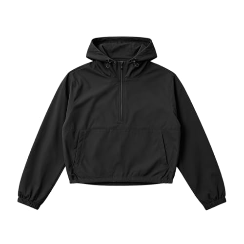 Elneeya Wind Breaker Jacket Womens Waterproof Quick Dry Hooded Rain Jacket - image 5