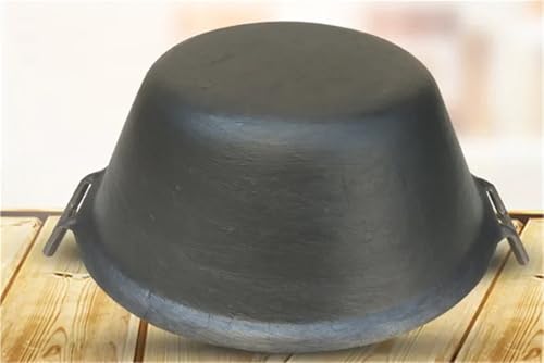 Sartén Wok de Hierro Fundido Sin Recubrimiento 36cm miniatura 2