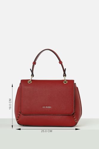 Image of Van Heusen Women's Handbag With Double Strap |Classic Style | Office Bag