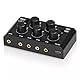 Mini Stereo-Audiomixer mit 4 Kanälen und sehr geringem Rauschen für Heim/Studio/Bar Line-Mixer (MC5-BX)