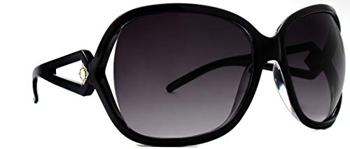 NYS Collection Oversized Vintage 'Jackie O' Sunglasses – Retro Chic Iconic Shades for Women,100% UV Protection2