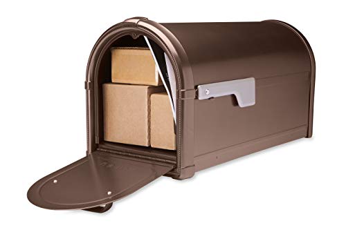 Architectural Mailboxes 5593C-Cg-10 Hillsborough Post Mount Mailbox, Large, Copper #TOP5