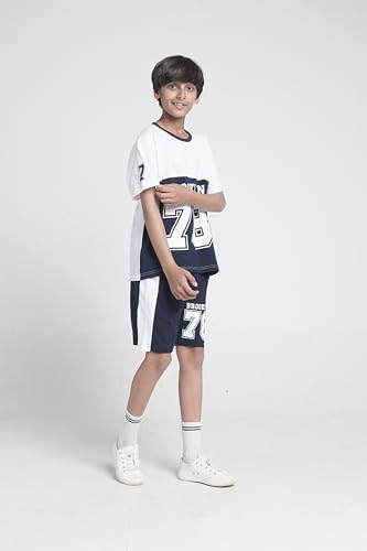 T2F Boys Cotton Printed T-Shirt and Shorts Set (Pack of 3) - Image 7