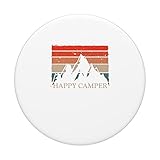 Zoom IMG-2 retr vintage happy camper popsockets