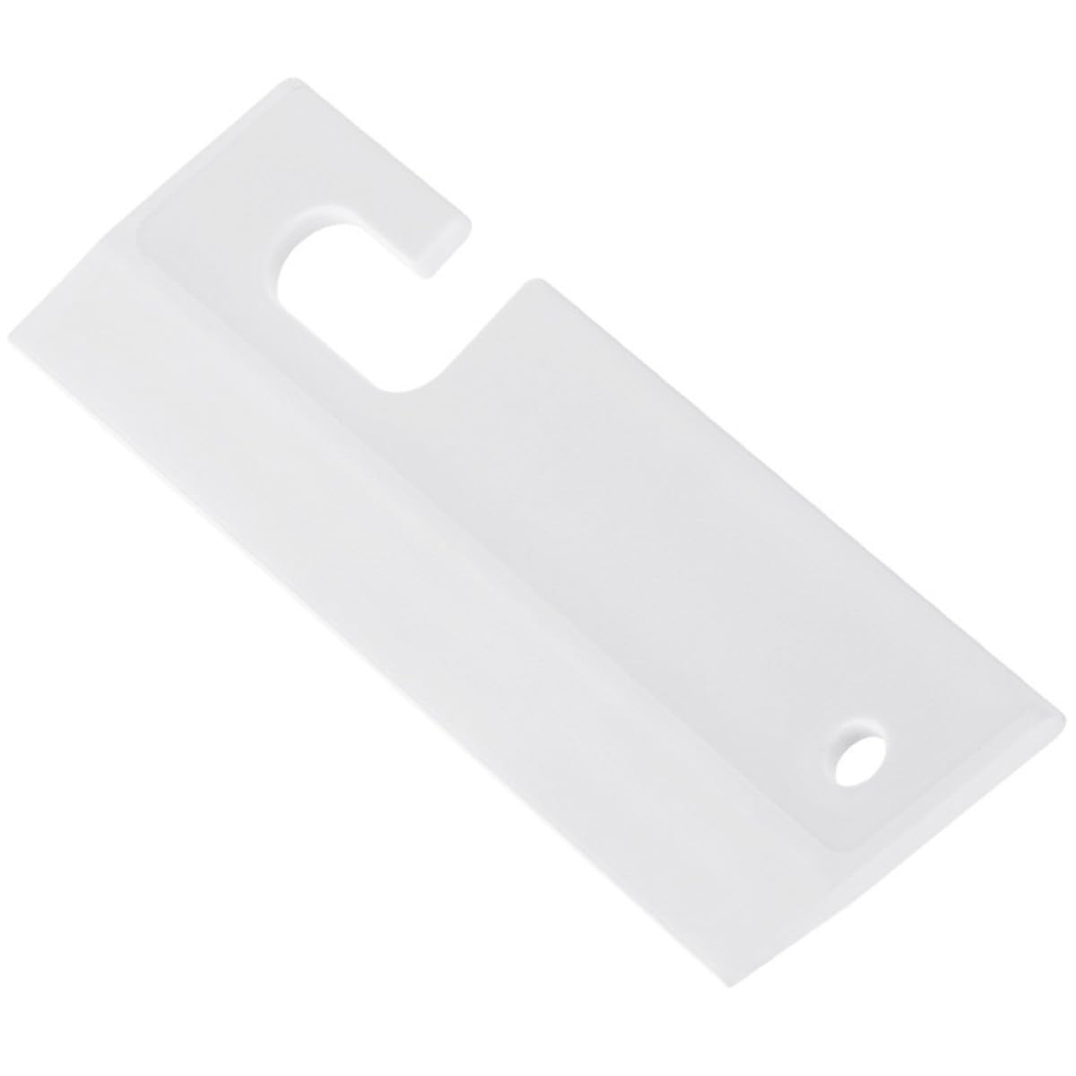 White Silicone Shower Squeegee for Bathroom Glass and Tiles