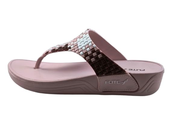 Image of FLITE Daily Use Thong Slippers for Women || Non-Slip & Anti-Skid Bathroom Slippers | Lightweight, Waterproof & Comfortable Casual Flip-Flops