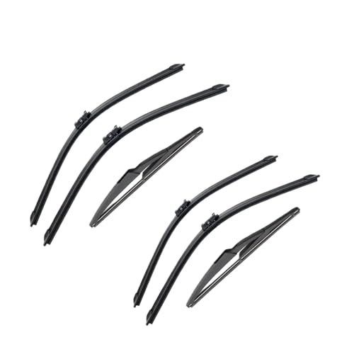 Essuie-glace pour Fiat 500 312 de 2007 à 2017 | Kit complet avant et arrière 3 pièces