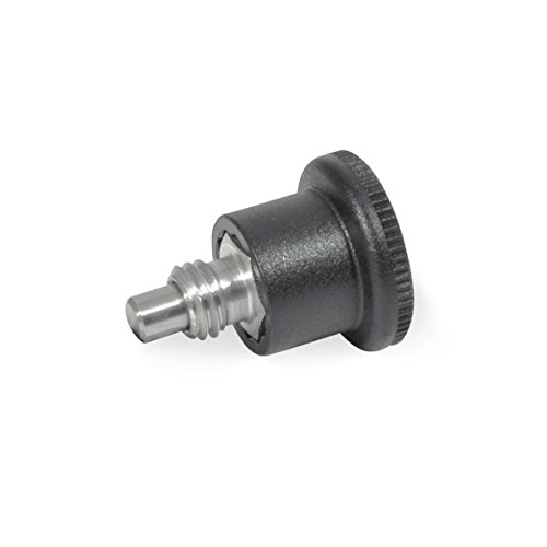 ganter Norma Elementos | Mini Raster - GN 822.7 | pernos Diámetro: 5 mm | Guía/Rast lápiz Acero Inoxidable, 2 unidades), GN 822.7-5-M10-B Cover