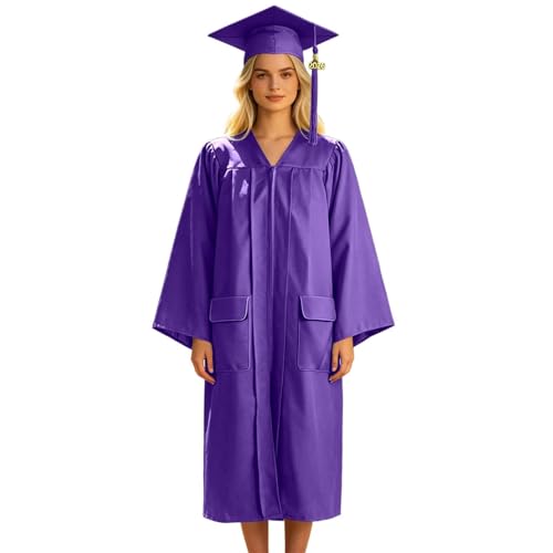 Ensemble de remise de diplôme universitaire unisexe pour éviter les plis le jour J
