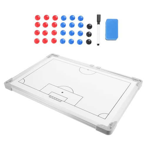 Stratégie de match football tableau magnétique mural avec cadre aluminium pour coach