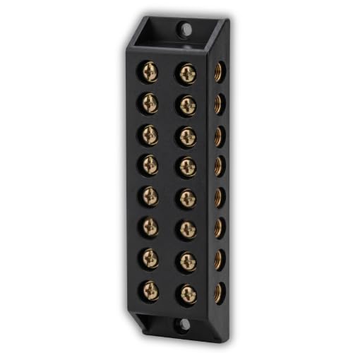 8 Way 30A Bakelite Strip Connector | Heavy Duty Terminal Block | Heat Resistant | Electrical Wire Connector for Industrial & DIY Use (Pack of 5)-image-5