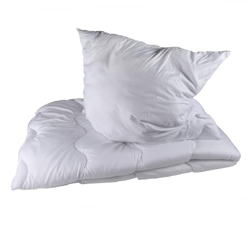 AddLiving Steppbettdecken Set mit Kopfkissen Steppbettdecke 135x200 cm Kopfkissen 80x80