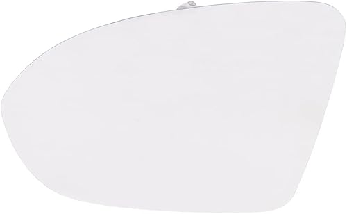 Brock Cristal y base de repuesto para espejo lateral del conductor sin detección de calor o punto ciego, compatible con Cruze Sedan 2016-2019 y