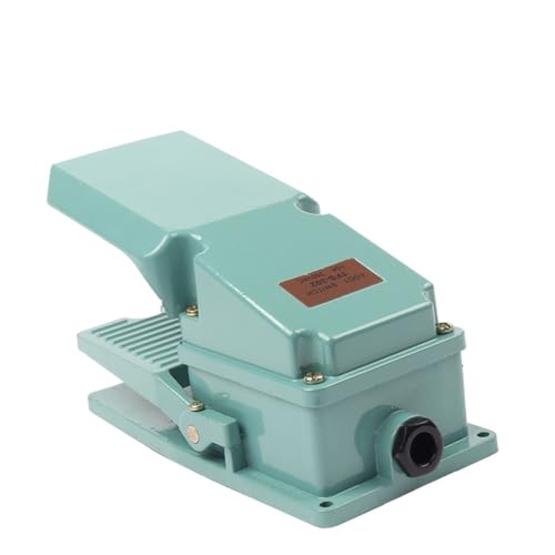 Interruptor de pie TFS-302 de aluminio momentáneo industrial 15A AC250V 2