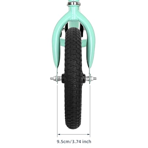Roue avant de vélo 12 pouces noire idéale pour sorties au parc - 6
