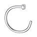 18G 5/16" Stainless Steel Classic Nose Hoops