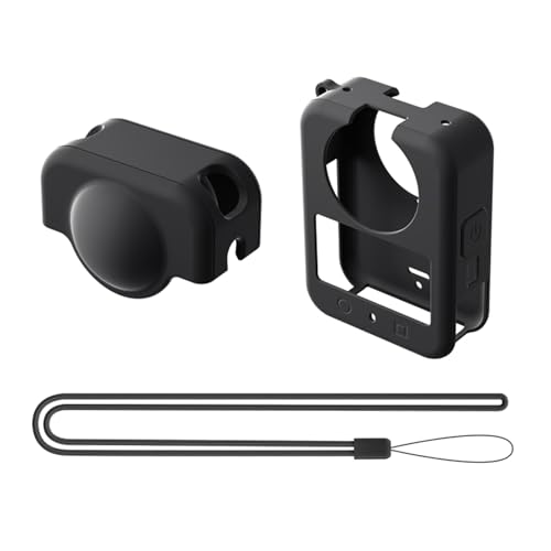 Anti Scratch Silicone Body Cover for 360 Camera Full Protections Lens Guard Proof Design Precise Hole Alignment