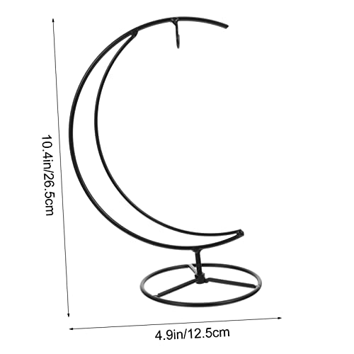 Hohopeti Suporte De Lua Para Decoração De Flores Cabide De Metal Para Plantas Suporte De Metal Para