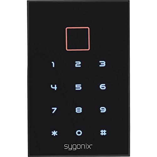 Sygonix SY-3435062 Codeschloss Oberflächenmontage 12 V/DC IP66 mit beleuchteter Tastatur, mit Touchscreen
