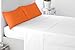 Miracle Home - Federa per Cuscino, Morbida e Confortevole, Due Pezzi 150 cm Arancione