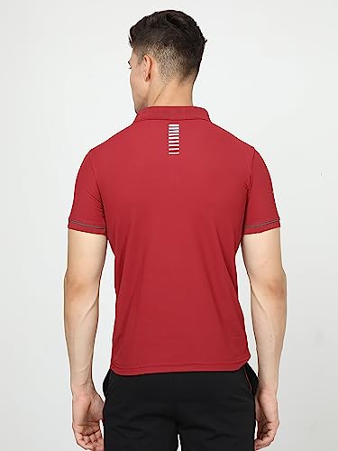 Image of Mens Half Sleeve Polo Neck T-Shirt | Polyster