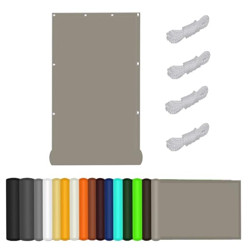Voile d'ombrage rectangulaire perméable pour éviter les poches d'eau de pluie - 2