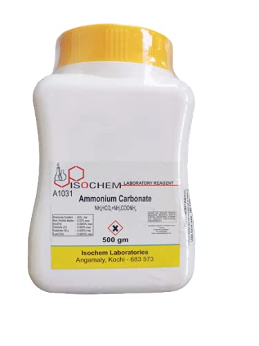 See full amazon price history chart for ISOCHEM Ammonium Carbonate (500GM) ISOCHEM Ammonium Carbonate (500GM) (B07JZCZJZ6) Amazon Price History, Amazon Price Tracker