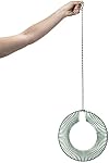 Peanut Bird Feeder Hanging - Blue Jay, Wreath, Squirrel Nut for Outdoors, Fat Ball - 16 Inch, Rust & Waterproof Steel With Hanging Hook and Metal Chain