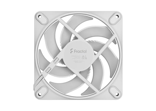 Image of Fractal Design Momentum 12 White 120mm PC Case Fan FD-F-MO1-1202 FN2092
