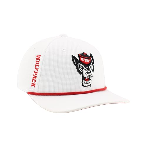 North Carolina State Wolfpack NCAA Officially Licensed Rope Hat Snapback Backspin