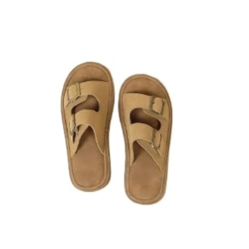 Womens Sandals Women's slippers outdoor retro versatile casual outdoor flat bottom beach sandals