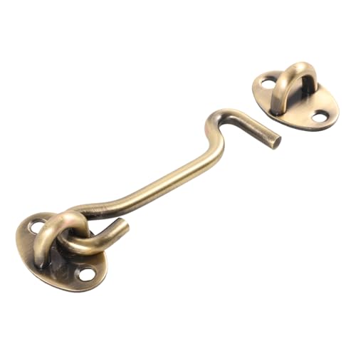 Cabilock Stainless Steel Window Hook Latch Door Locking Hook for Windows Doors Easy Install Windproof Multi-Functional