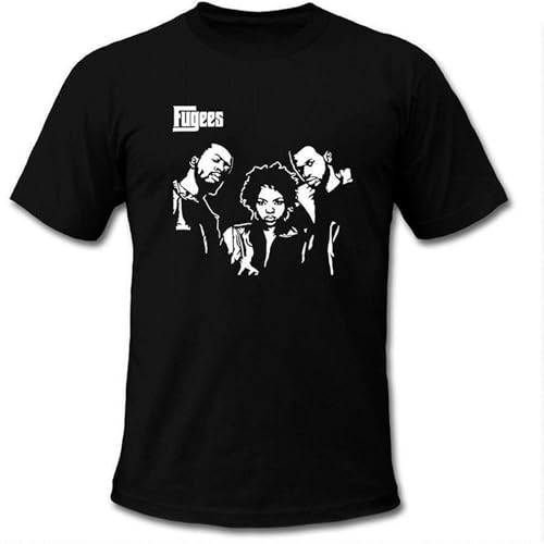 Photo de Fugees The Score Hip Hop Lauryn Hill Pras Wyclef Jean Vinyl 90'S Mens T Shirt Size L
