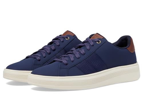 Cole Haan Men's Grand Crosscourt Premier, Marine Blue/Woodbury/Ivory, 10.5-M US2