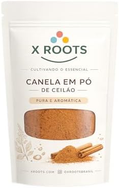 Canela em Pó de Ceilão X Roots 100g | Canela Verdadeira (Cinnamom...