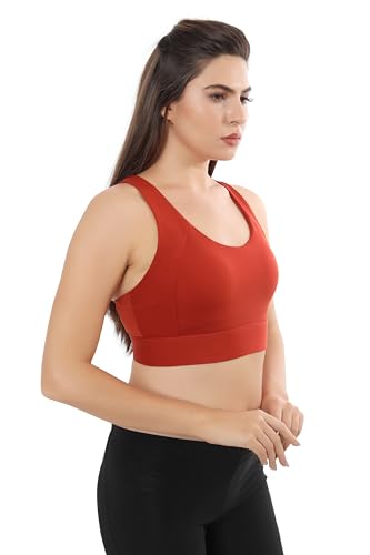 Image of Fabluk Sports Bra European Design - High Impact Support for Running & Cycling