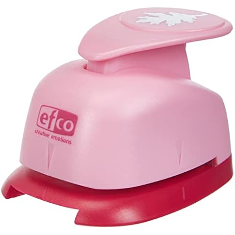 Efco Punch M Oak Leaf ~ 2,5 cm, Pink Cover
