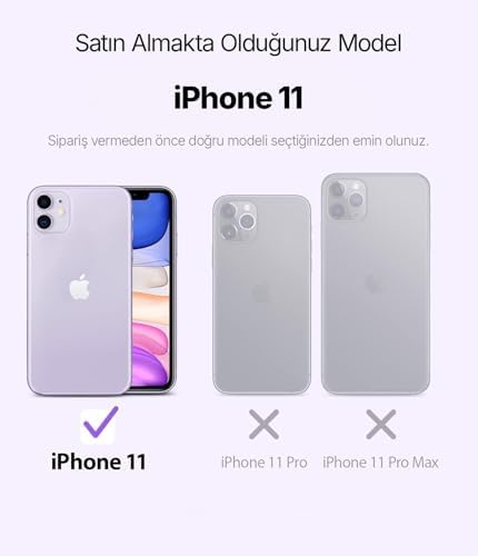 Minesk iPhone 11 için Magsafe ile Uyumlu Şeffaf Kılıf Kristal Berraklığında Materyal Polikarbonat Arka Kısım ve Silikon Kenarlar Wireless Kablosuz Şarj Destekli Kılıf Kapak (11) - Görsel 7