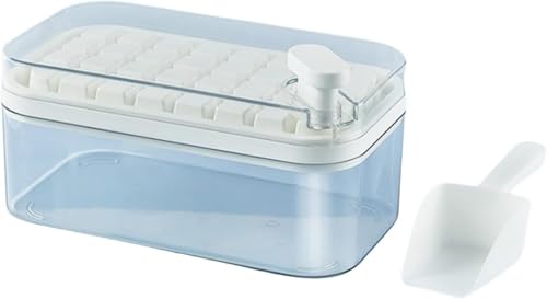 製氷皿 【ワンプッシュで氷が取れる】 製氷機 アイストレー 家庭用 容器 製氷器 氷が作れる 蓋付き 大容量 取りやすい 大きい氷 透明氷 アイストレイ 四角氷 密閉蓋付きのアイスグリッド 氷入れ 氷作る容器 二重機能 冷凍保存 耐久性 漏れ防止 柔らかい