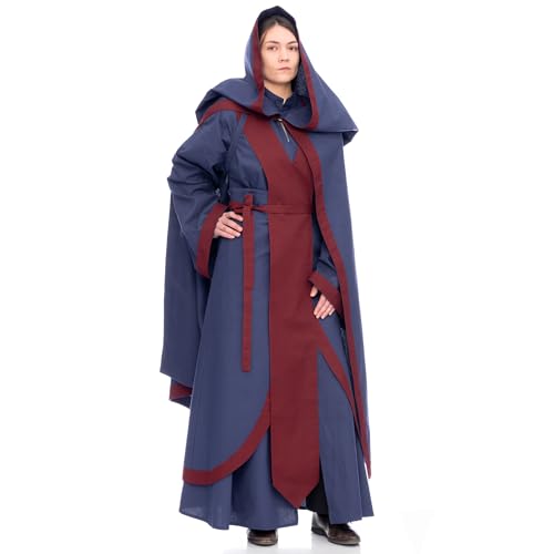 Burgschneider Dungeons & Dragons WIZARD COSTUME Adult Unisex Clothing Set | Fully Licensed by D&D | Spellbook at the ready!3