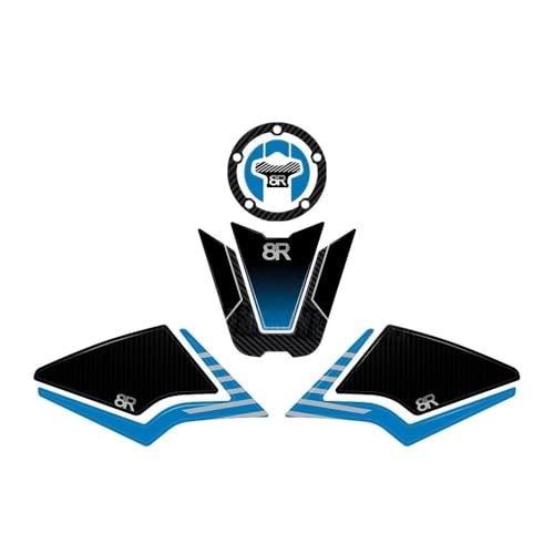 Autocollant Réservoir Moto GSX-8R : Évitez les Rayures de Carburant