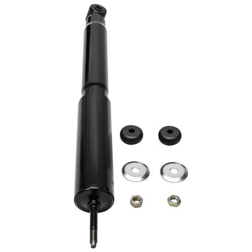 Image of Detroit Axle - Pair Rear Shocks for 2003-2006 Ford E-150, 2003-2005 E-150 Club Wagon, 1992-2002 E-150 Econoline, 2 Shock Absorbers Assembly Replacement