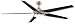 Fanimation Subtle - 72 inch - Brushed Nickel with Bourbon Blades with LED Light Kit and Bluetooth Control with Remote - FPD6236BN