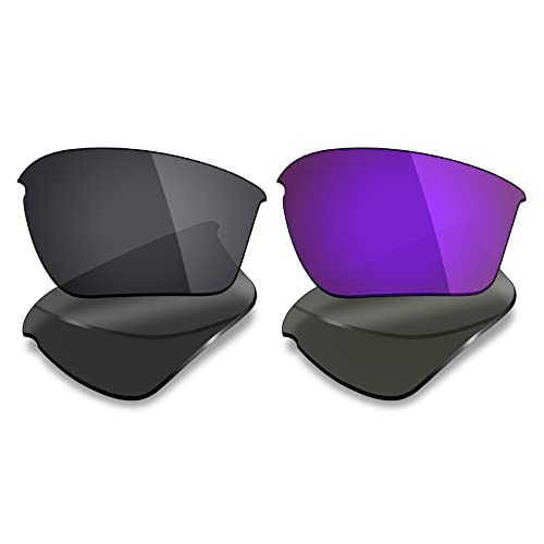 Image of Mryok 2 Pair Polarized Replacement Lenses for Oakley Half Jacket 2.0 XL Sunglass - Options